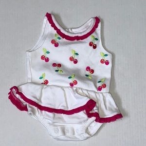 Koala Baby Girl Onesie Sleeveless Summer Outfit with Ruffles - Size 3M